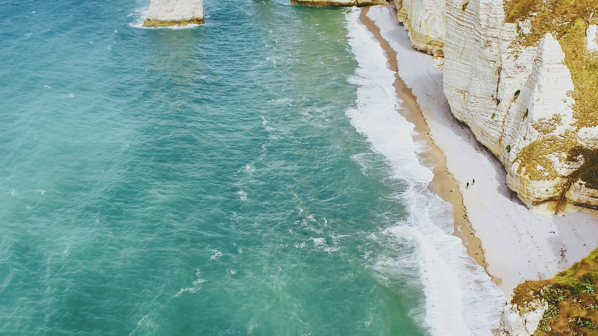 Falaise blanche d'Étretat, Normandie