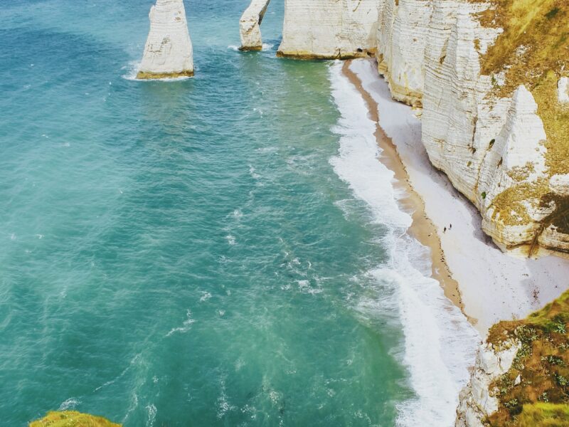 Falaise blanche d'Étretat, Normandie